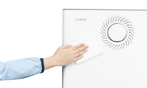 4. Sanitasi bagian luar produk