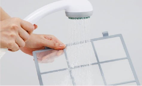 1. Pencucian pre-filterfilter